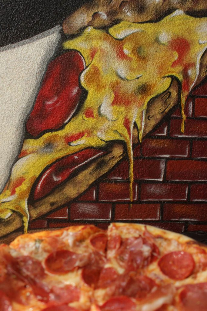 Graffiti Pizza in New Mexico, La Pechiga